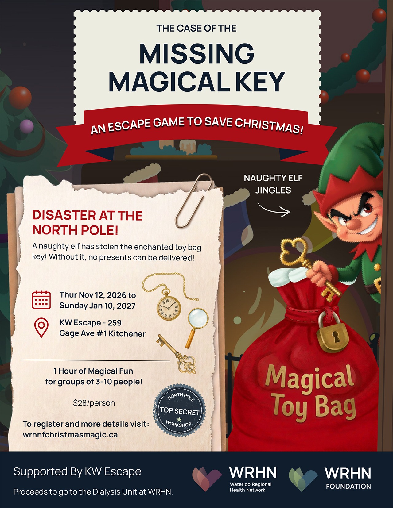 Christmas Escape Room | Poster