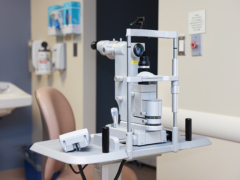 Photo: Specialized Opthalmology tools at Waterloo Regional Health Network (WRHN)