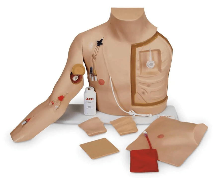 St Marks | Chester Chest training models with Peripheral Port Access Arms