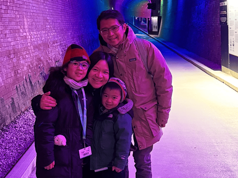 Photo: Josiah and his family
