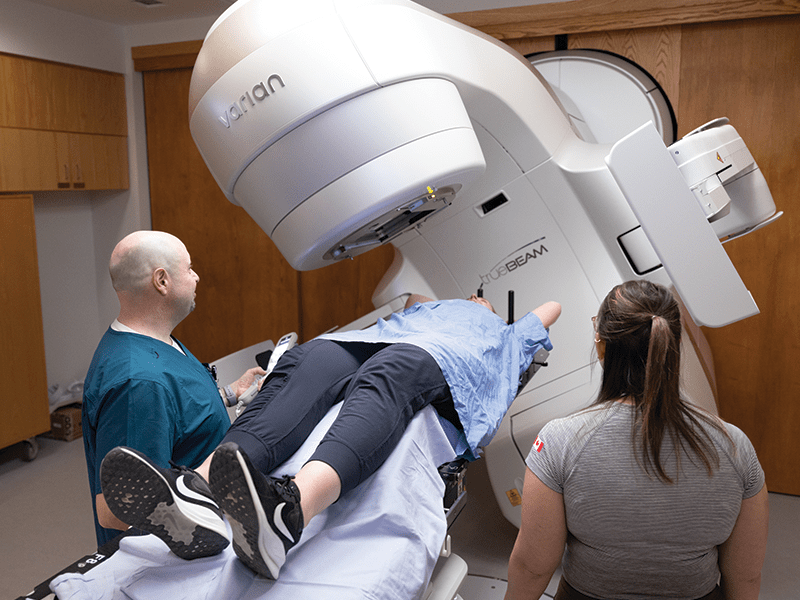 Photo: A WRHN patient undergoing diagnostic imaging