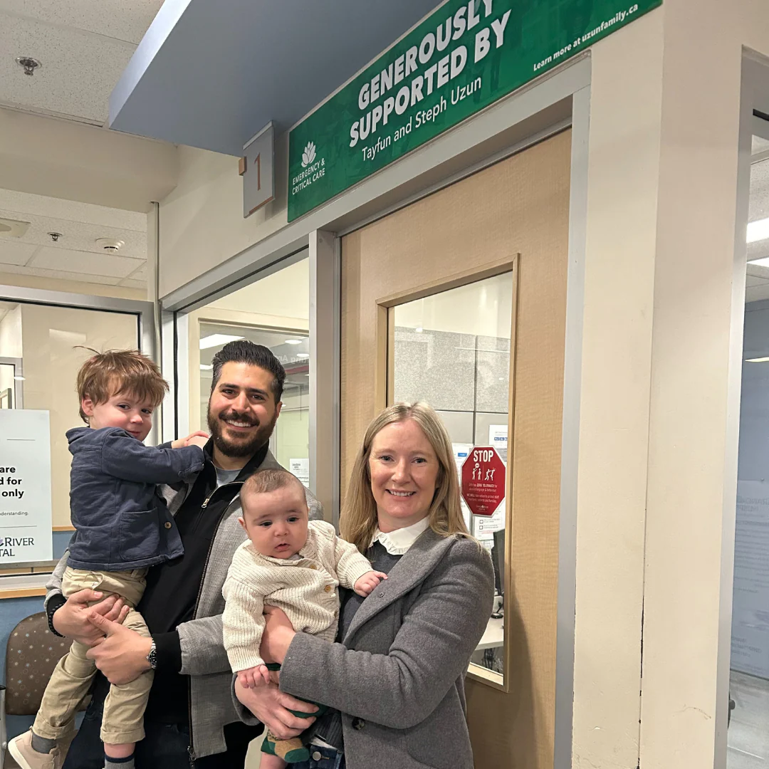 Photo: Tayfun and Steph Uzun with their children
