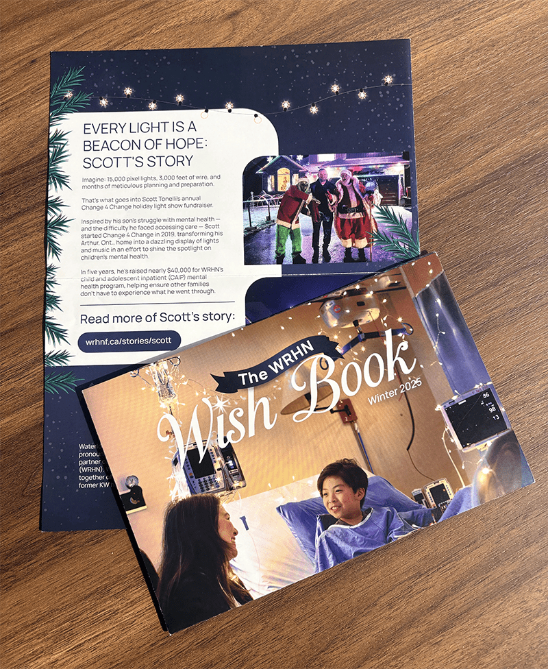 WRHN Foundation Holiday Wish Book | Photo